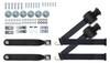 RetroBelt 1965-1968 Oldsmobile Delta 88 Shoulder Belt System with Push Button Buckles – For Bucket Seats