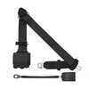 RetroBelt 3-Point Retractable Shoulder Seat Belt – End Release (European Style) – Universal Fit