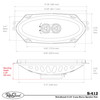 RetroSound 1984-1986 Oldsmobile Cutlass Supreme 3-Way Stereo Speakers 4" x 10" for Rear Package Tray - view 8
