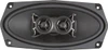 RetroSound Premium 4"x8" DVC Ultra-thin 2-way Dash Speaker