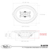 RetroSound 1961-1966 Ford F-Series Trucks 5 x 7" Dual Voice Coil Premium Dash Speaker - view 3