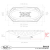 RetroSound Standard Series Dash Replacement Speaker for 1961-1972 Oldsmobile 98 - view 7