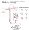 RetroSound 1948-1956 Ford Truck Fully Automatic Power Antenna - view 3