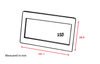 RetroSound 250 Black Rubber Gasket Backing for Bezels or Faceplates - view 2