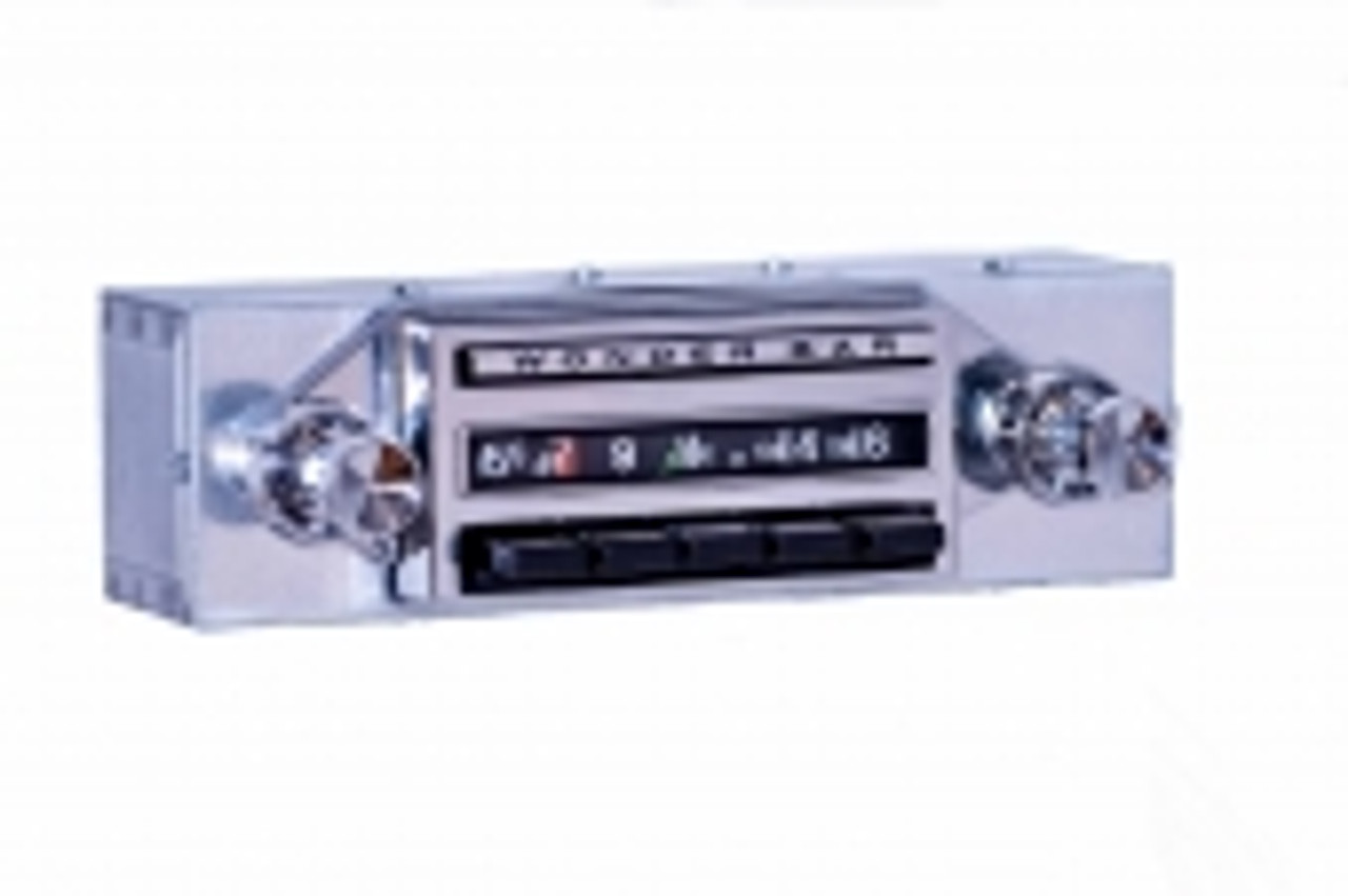 1962 Chevrolet Chevy II & Nova Wonderbar AM/FM/Stereo Radio with bluetooth