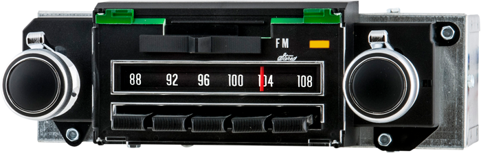 1970 Nova AM FM Stereo Radio with bluetooth - Antique Automobile Radio