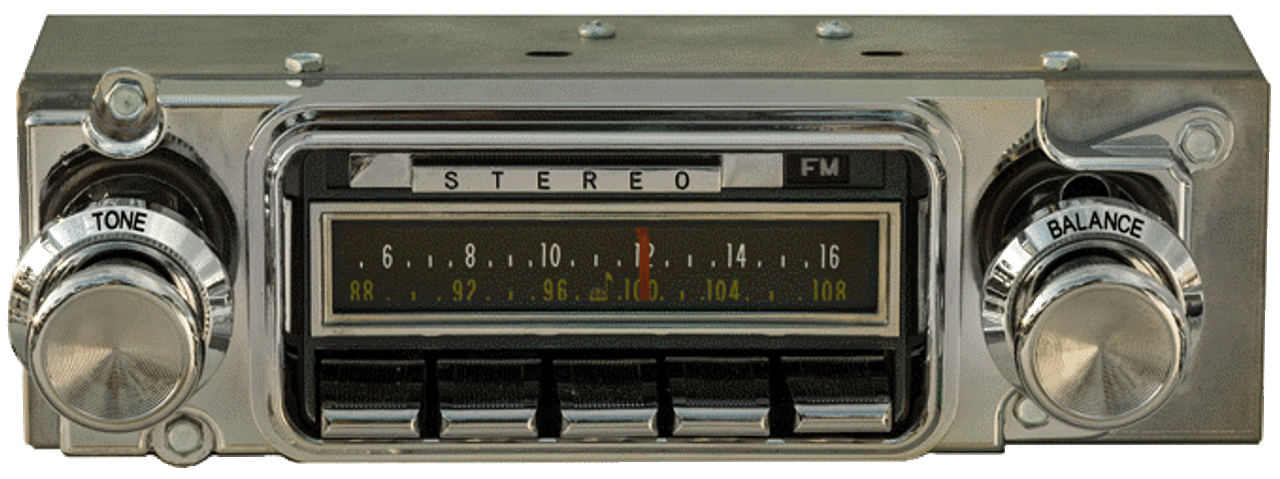 1967 Pontiac Tempest AM/FM Stereo Radio with bluetooth