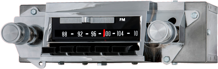 1967 El Camino AM/FM/Stereo Radio with bluetooth