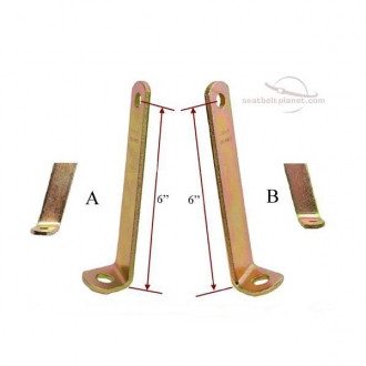 Seatbelt Planet 6" Angle Bracket