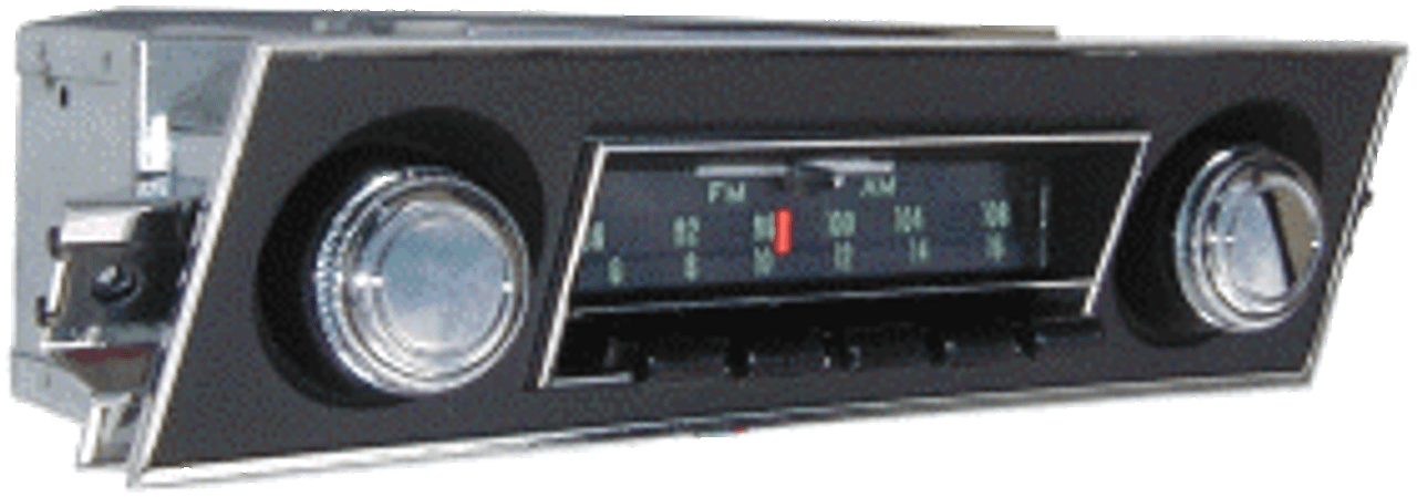 Repro 1967 Pontiac Firebird AM/FM/Stereo Radio with bluetooth