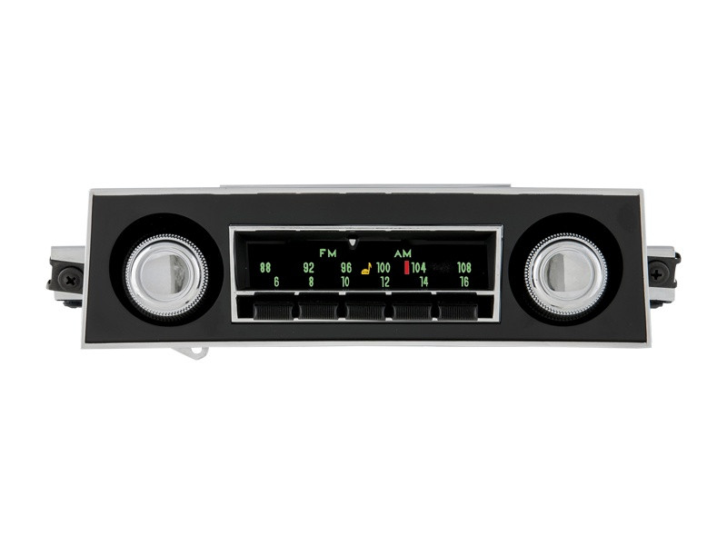 (In Stock) Repro 1967 Pontiac Firebird AM/FM/Stereo Radio with bluetooth - Antique Automobile Radio