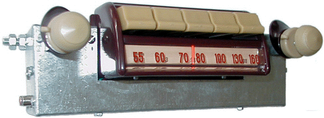 Repro 1947-53 GMC Truck AM/FM/Stereo Radio w/ Speakers with bluetooth - Antique Automobile Radio