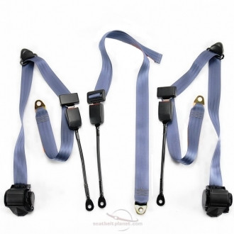 Seatbelt Planet 1988-98 Chevy/GMC Truck Std Cab Bench D/P/Ctr 2 - Seatbelt Planet