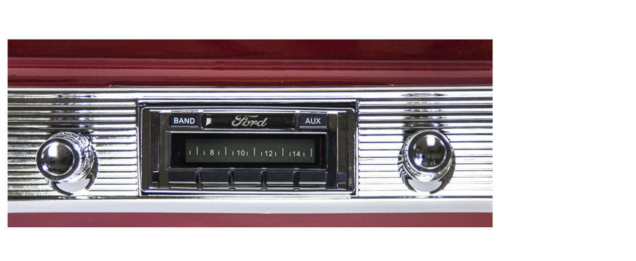 Custom AutoSound 1956 Ford USA-230 In Dash AM/FM