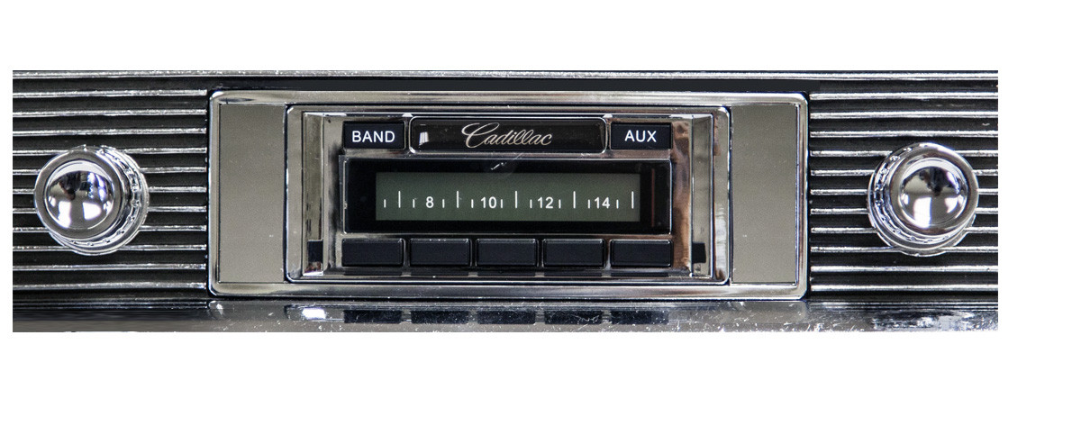 Custom AutoSound 1958-60 Cadillac USA-230 In Dash AM/FM - Custom AutoSound