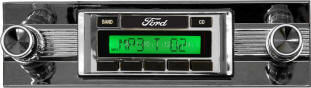 Custom AutoSound 1957-59 Ranchero USA-630 In Dash AM/FM - Custom AutoSound