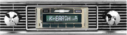 Custom AutoSound 1956 Chevy 210 USA-630 In Dash AM/FM