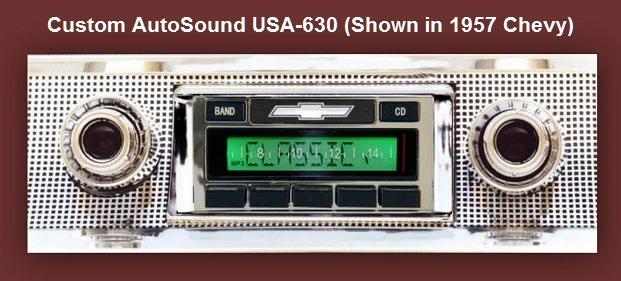 Custom AutoSound USA-630 In Dash AM/FM 15