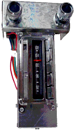 Repro 1966 Chevrolet C2 CORVETTE  AM/FM/Stereo Radio with bluetooth - Antique Automobile Radio
