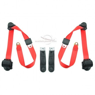 Seatbelt Planet 1990-93 Ford Mustang Fox Bdy Coupe-Drv/Pass Belt