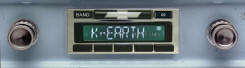 Custom AutoSound 1960-63 Chevy Truck USA-630 In Dash AM/FM - Custom AutoSound