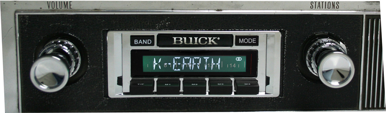 Custom AutoSound 1960-83 Buick USA-630 In Dash AM/FM