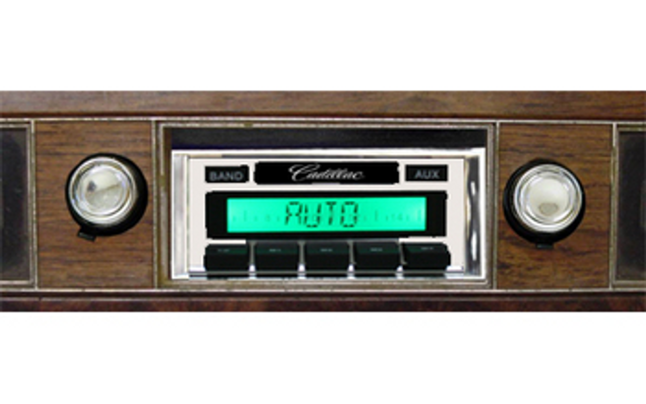 Custom AutoSound USA-230 In Dash AM/FM 16 for Cadillac