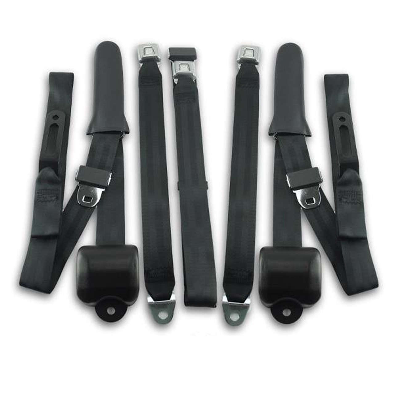 1987-1993 Dodge Dakota, Standard Cab, Driver, Passenger & Center, Bench Seat Belt Kit