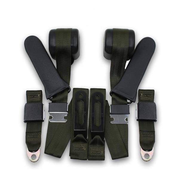 1968-1970 Plymouth GTX Driver & Passenger Seat Belt Conversion Kit - Seatbelt Planet