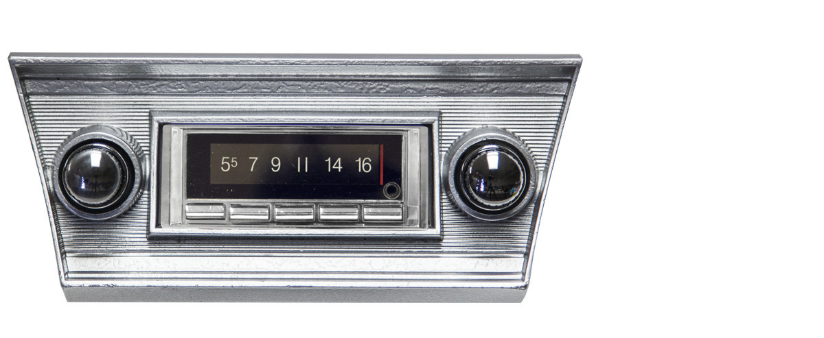 Custom AutoSound 1966-67 Chevelle USA-740 In Dash AM/FM - Custom AutoSound - image 2