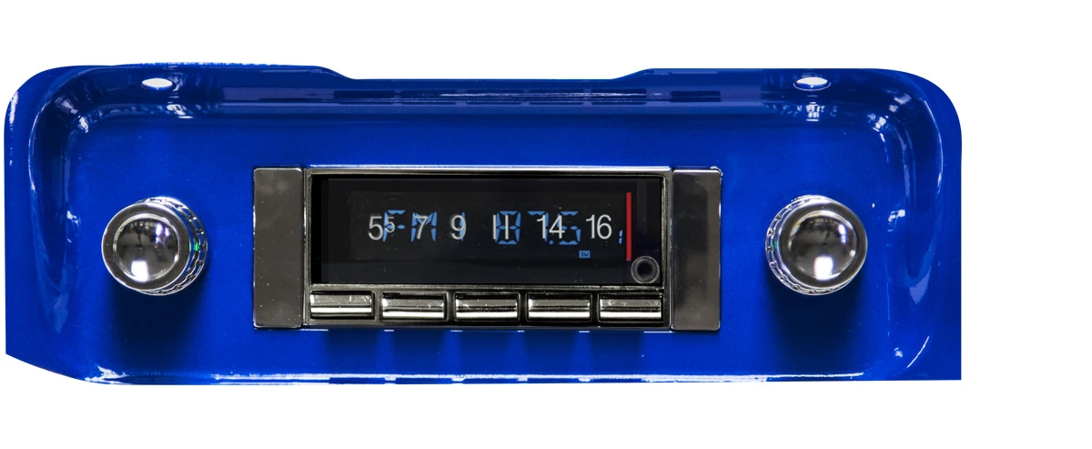 Custom AutoSound 1964-66 Chevy Truck USA-740 In Dash AM/FM
