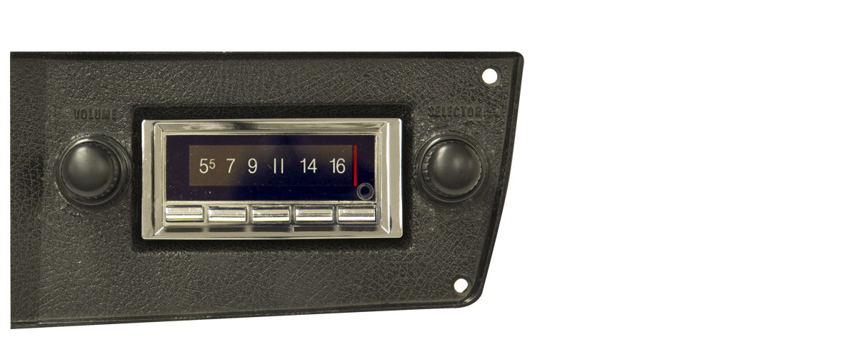 Custom AutoSound 1973-88 Chevy Truck USA-740 In Dash AM/FM - Custom AutoSound