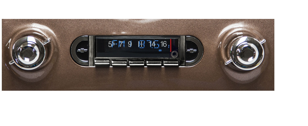 Custom AutoSound 1955-59 Chevy Truck USA-740 In Dash AM/FM - Custom AutoSound - image 2