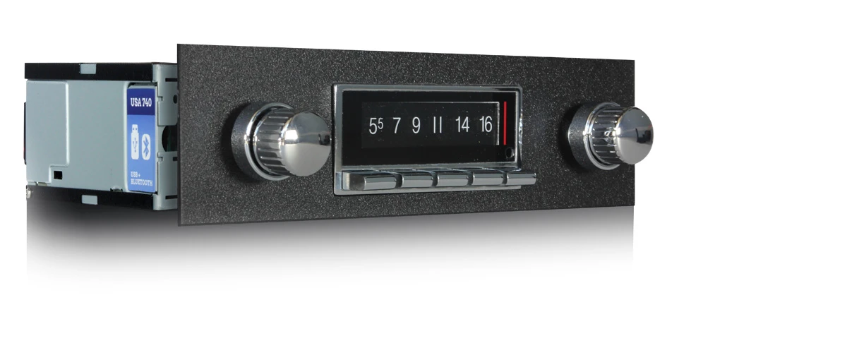 Custom AutoSound 1977-82 Corvette USA-740 In Dash AM/FM - Custom AutoSound - image 5
