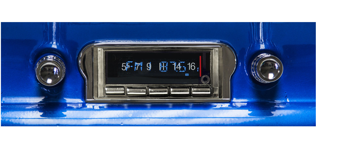 Custom AutoSound 1960-63 Falcon USA-740 In Dash AM/FM - Custom AutoSound - image 2