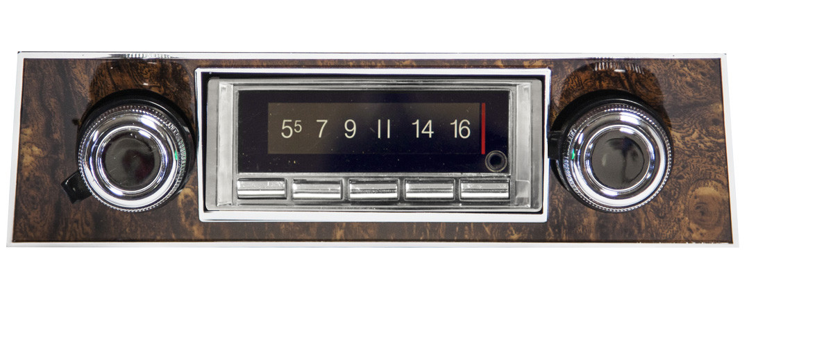 Custom AutoSound 1968 Firebird USA-740 In Dash AM/FM - Custom AutoSound