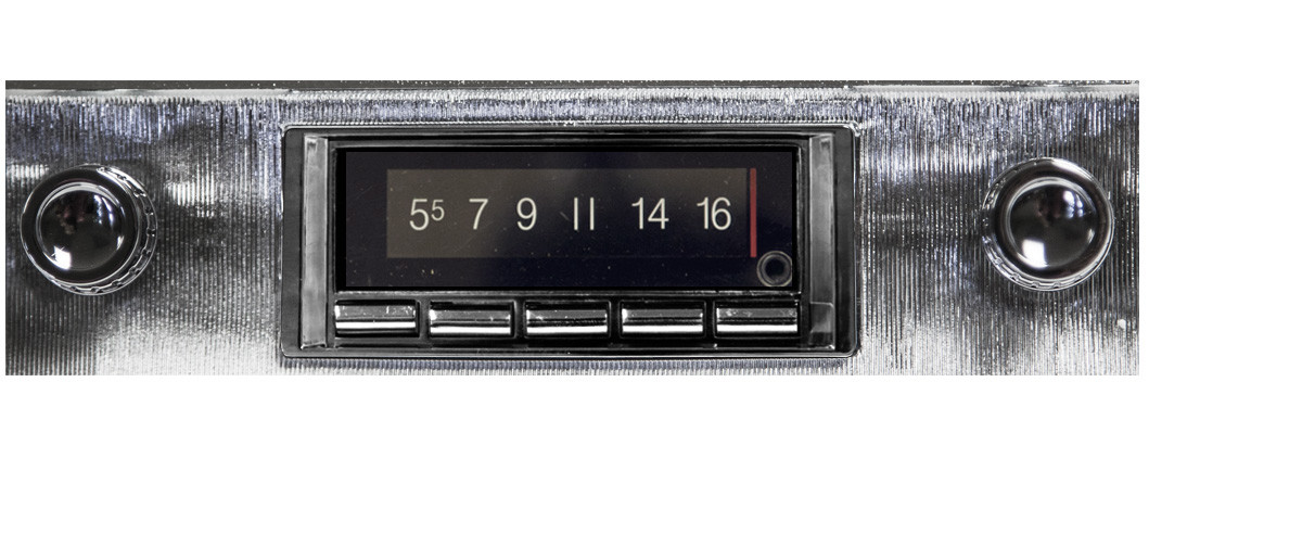 Custom AutoSound 1957-58 Ford USA-740 In Dash AM/FM - Custom AutoSound