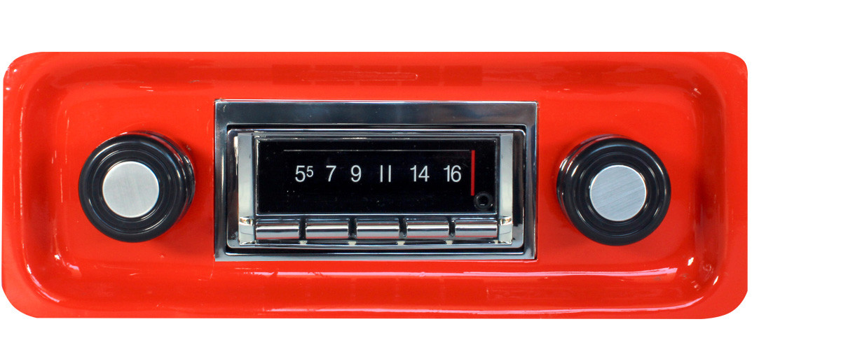 Custom AutoSound 1967-72 GMC Truck USA-740 In Dash AM/FM - Custom AutoSound