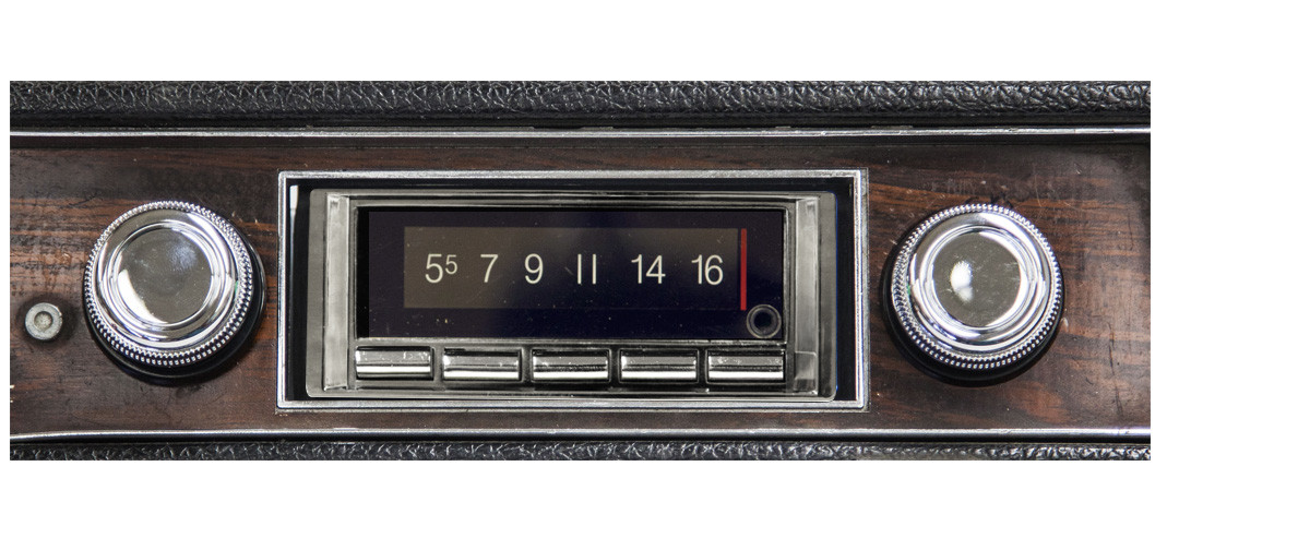 Custom AutoSound 1969 Impala USA-740 In Dash AM/FM - Custom AutoSound