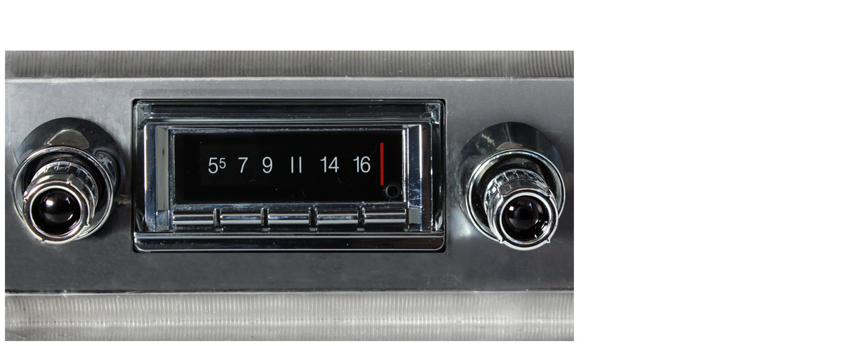 Custom AutoSound 1965 Impala USA-740 In Dash AM/FM - Custom AutoSound