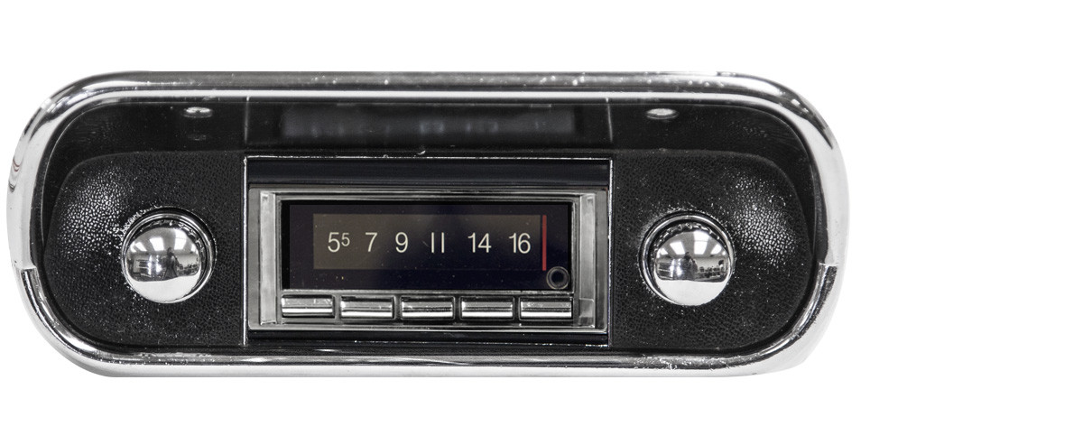 Custom AutoSound 1967-73 Mustang USA-740 In Dash AM/FM - Custom AutoSound