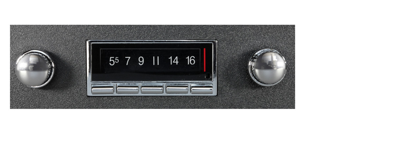 Custom AutoSound 1958-65 Studebaker USA-740 In Dash AM/FM Custom AutoSound 1958-65 Studebaker USA-740 In Dash AM/FM