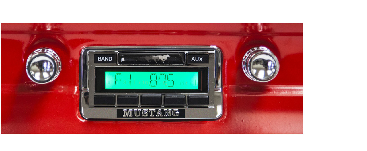Custom AutoSound USA-230 for Mustang In Dash AM/FM 27