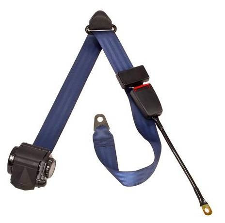 ユウ Seatbelt Planet 3Pt Lap/Shoulder Retractable End Release Cable or
