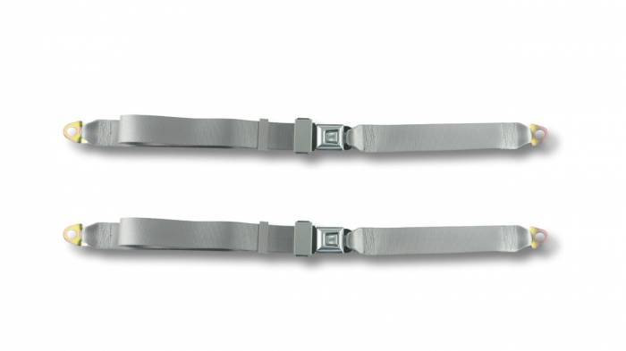 1977-1984 Buick Electra, Sedan, Rear Driver and Passenger Seat Belt Kit - Seatbelt Planet