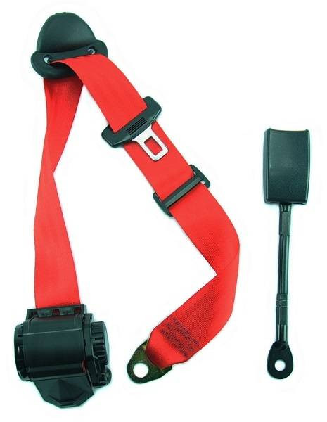 1980-1991 Volkswagen Bus, Driver or Passenger, Seat Belt - Seatbelt Planet