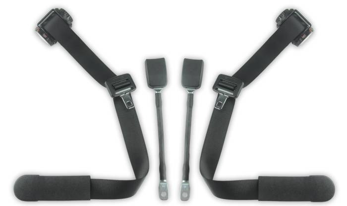 1973-1976 Datsun 260Z 2+2, Driver & Passenger Seat Belt Kit - Seatbelt Planet