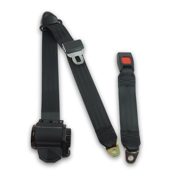 1968-1972 Datsun 521, Driver or Passenger, Bench Seat Belt - Seatbelt Planet