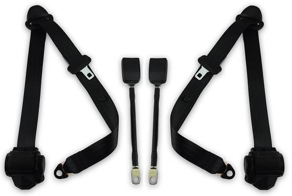 1992-2001 Hummer H1, Driver & Passenger Seat Belt Kit - Seatbelt Planet