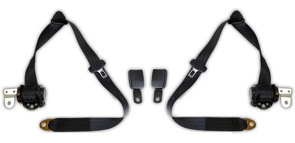 1999-2000 Mazda Miata, Driver & Passenger Seat Belt Kit - Seatbelt Planet